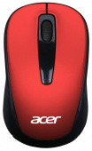 Мышь Acer OMR136 красный оптическая (1000dpi) беспроводная USB для ноутбука (2but) от магазина РЭССИ