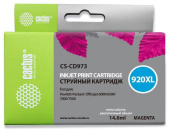 Картридж струйный Cactus CS-CD973 №920XL пурпурный (14.6мл) для HP DJ 6000/6500/7000/7500 от магазина РЭССИ