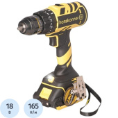 Аккумуляторный шуруповерт Hanskonner HCD1865I от магазина РЭССИ