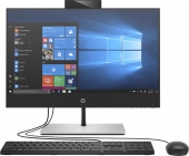 Моноблок HP ProOne 440 G6 23.8" Full HD i3 10100T (3) 8Gb 1Tb 7.2k UHDG 630 DVDRW Free DOS GbitEth WiFi BT 90W клавиатура мышь Cam черный 1920x1080 от магазина РЭССИ