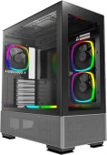 Корпус Montech Sky Two черный без БП ATX 3x140mm 2xUSB3.0 audio bott PSU от магазина РЭССИ