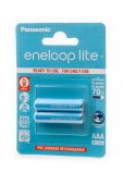 Аккумулятор Panasonic eneloop lite BK-4LCCE/2BE 550мАч AAA BL2 (кор.20шт)* от магазина РЭССИ