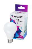 Лампа светодиодная КОСМОС LED15WA60E2765 15Вт Е27 6500K BL1 от магазина РЭССИ