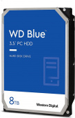 Жесткий диск WD SATA-III 8Tb WD80EAZZ Blue (5640rpm) 128Mb 3.5" от магазина РЭССИ