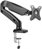 Кронштейн для мониторов Ultramounts UM700 черный 13"-27" макс.6.5кг настольный поворот и наклон верт.перемещ. от магазина РЭССИ