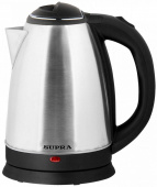 Чайник электрический Supra KES-1841S 1.8л. 1500Вт нержавеющая сталь/черный (корпус: нержавеющая сталь) от магазина РЭССИ