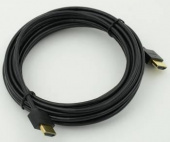 Кабель аудио-видео HDMI (m)/HDMI (m) 5м. Позолоченные контакты черный от магазина РЭССИ