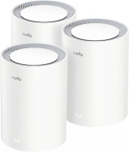 Бесшовный Mesh роутер Cudy M1800(3-Pack) AX1800 10/100/1000BASE-TX белый (упак.:3шт) от магазина РЭССИ