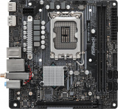 Материнская плата Asrock H610M-ITX/AC Soc-1700 Intel H610 2xDDR4 mini-ITX AC`97 8ch(7.1) GbLAN+VGA+HDMI+DP от магазина РЭССИ