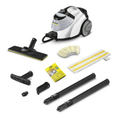 Пароочиститель напольный Karcher EasyFix SC 5 Iron Plug 2200Вт белый от магазина РЭССИ