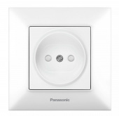 Розетка силов. Panasonic Arkedia Slim WNTC02112WH-RU скрыт. штор. IP20 белый (упак.:1шт) от магазина РЭССИ