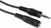 Адаптер аудио Hama H-205104 Jack 3.5 (m)/Jack 3.5 (f) 2.5м. черный (00205104) от магазина РЭССИ