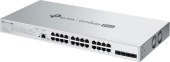 Коммутатор TP-Link Omada Pro S5500-24GP4F (L2+) 24x1Гбит/с 4xКомбо(1000BASE-T/SFP) 4SFP 24PoE+ 250W управляемый от магазина РЭССИ