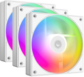 Вентилятор для корпуса ID-Cooling AS-120-W Trio ARGB 120х120x25 белый 4-pin 27.2дБ (упак.:3шт) (AS-120-ARGB-W TRIO) Ret от магазина РЭССИ