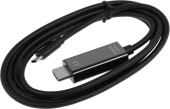 Кабель-переходник аудио-видео Premier L9G USB Type-C (m)/HDMI (m) 2м. черный (A2604) от магазина РЭССИ