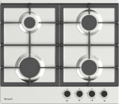 Газовая варочная поверхность Weissgauff HGG 640 BEBG черный от магазина РЭССИ