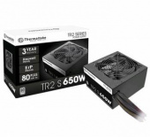 Блок питания Thermaltake ATX 650W TR2 S 80+ (24+4+4pin) APFC 120mm fan 5xSATA RTL от магазина РЭССИ