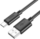 Кабель Hoco X88 Gratified X88 GRATIFIED TYPE-C USB-A-USB Type-C 1м черный от магазина РЭССИ