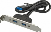 Адаптер USB Bracket 2xUSB3.0 Bulk от магазина РЭССИ