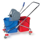 Уборочная тележка BRABIX 2 съемных ведра 25 л 601499 от магазина РЭССИ