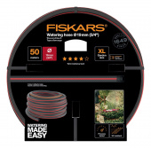 Шланг Fiskars 1027111 3/4" 50м поливочный армированный черный/красный от магазина РЭССИ