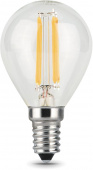 Лампа светодиодная Gauss Filament 7Вт цок.:E14 шар 220B 4100K св.свеч.бел.ней. P45 (упак.:1шт) (105801207) от магазина РЭССИ