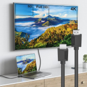 Адаптер аудио-видео Hama H-205007 HDMI (m)/HDMI (m) 5м. позолоч.конт. черный (00205007) от магазина РЭССИ