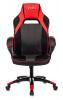 Кресло игровое Zombie VIKING 2 AERO черный/красный текстиль/эко.кожа крестов. пластик