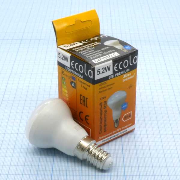 Лампа LED Ecola  5.2W хол  (216) от магазина РЭССИ