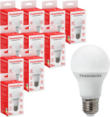 Лампа светодиодная Thomson TH-B2010 15Вт цок.:E27 груша 220B 4000K св.свеч.бел.нейт. A60 (упак.:10шт) (TH-B2010-10) от магазина РЭССИ