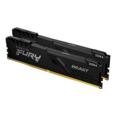 Память DDR4 2x8Gb 3200MHz Kingston KF432C16BBK2/16-SP Fury Beast Black RTL Gaming PC4-25600 CL16 DIMM 288-pin 1.35В kit dual rank с радиатором Ret от магазина РЭССИ