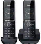 Р/Телефон Dect Gigaset Comfort 550 DUO RUS черный (труб. в компл.:2шт) автооветчик АОН от магазина РЭССИ
