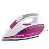 Утюг Vitek 1262-VT-02 2400Вт фиолетовый/белый от магазина РЭССИ