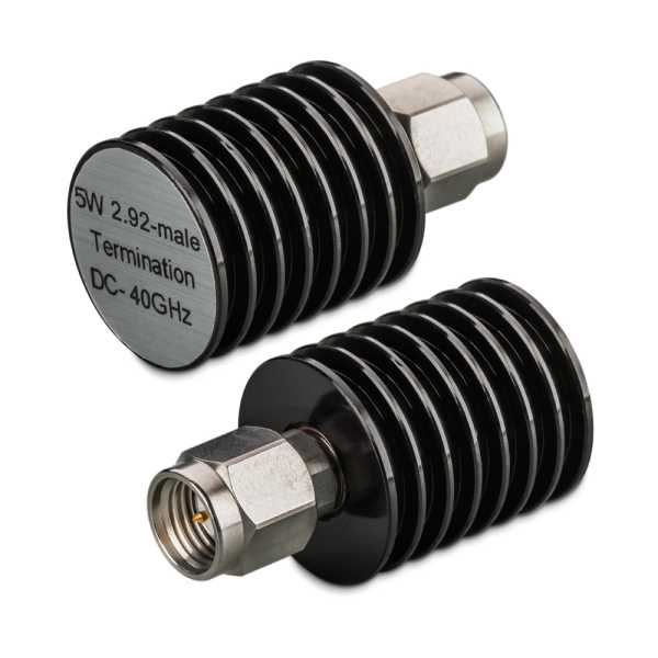 Нагрузка согласованная 2.92 mm(male) до 40 ГГц, до 5 Вт TWT2.92X-5-40G от магазина РЭССИ