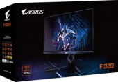 Монитор Gigabyte 31.5" Aorus FI32Q черный IPS LED 1ms 16:9 HDMI HAS Piv 350cd 178гр/178гр 2560x1440 FreeSync DP 2K USB 10.8кг от магазина РЭССИ