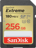 Флеш карта SDXC 256GB Sandisk SDSDXVV-256G-GNCIN Extreme от магазина РЭССИ