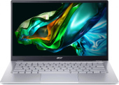 Ноутбук Acer Swift Go 14 SFG14-41-R466 Ryzen 5 7530U 8Gb SSD512Gb AMD Radeon 14" IPS FHD (1920x1080) Windows 11 Home silver WiFi BT Cam (NX.KG3CD.001) от магазина РЭССИ