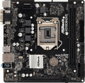 Материнская плата Asrock H310CM-DVS Soc-1151v2 Intel H310C 2xDDR4 mATX AC`97 8ch(7.1) GbLAN+VGA+DVI от магазина РЭССИ