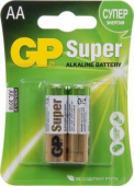 Батарея GP Super Alkaline 15A LR6 AA (2шт) от магазина РЭССИ
