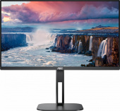 Монитор AOC 27" Q27V5C черный IPS LED 1ms 16:9 HDMI M/M матовая HAS Piv 300cd 178гр/178гр 2560x1440 75Hz FreeSync DP 2K USB 6.55кг от магазина РЭССИ