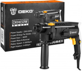 Перфоратор Deko DKH650W патрон:SDS-plus уд.:2.1Дж 650Вт от магазина РЭССИ
