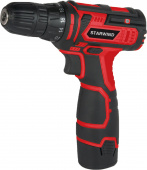 Дрель-шуруповерт Starwind DS-10-12H-2 аккум. патрон:быстрозажимной (кейс в комплекте) (KWCD1909) от магазина РЭССИ