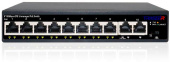 Коммутатор Trassir TR-NS1110-105-8POE 10x100Mb 8PoE 105W неуправляемый от магазина РЭССИ