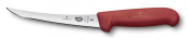 Нож кухонный Victorinox Fibrox (5.6611.12) стальной обвалочный лезв.120мм прямая заточка красный от магазина РЭССИ