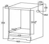 Духовой шкаф Электрический Weissgauff EOY 451 PDBG бежевый от магазина РЭССИ