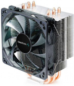 Устройство охлаждения(кулер) Deepcool GAMMAXX 400 BLUE BASIC Soc-AM4/1151/1200/1700 4-pin 18-30dB Al+Cu 130W 640gr LED Ret от магазина РЭССИ