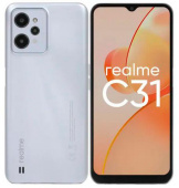 Смартфон Realme C31 64Gb 4Gb серебристый моноблок 3G 4G 6.52" 720x1600 Android 11 13Mpix 802.11 b/g/n NFC GPS GSM900/1800 GSM1900 TouchSc microSD от магазина РЭССИ