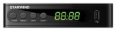 Ресивер DVB-T2 Starwind CT-200 черный от магазина РЭССИ