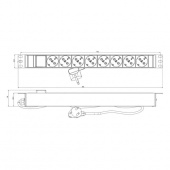 Блок распределения питания Hyperline SHZ19-8SH-S-2.5EU гор.размещ. 8xSchuko базовые 16A Schuko 2.5м от магазина РЭССИ