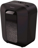 Шредер Fellowes PowerShred LX50 черный (секр.P-4) перекрестный 9лист. 17лтр. скрепки скобы пл.карты от магазина РЭССИ